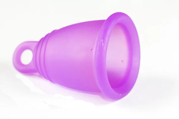 Menstrual cup macro — Stock Photo, Image