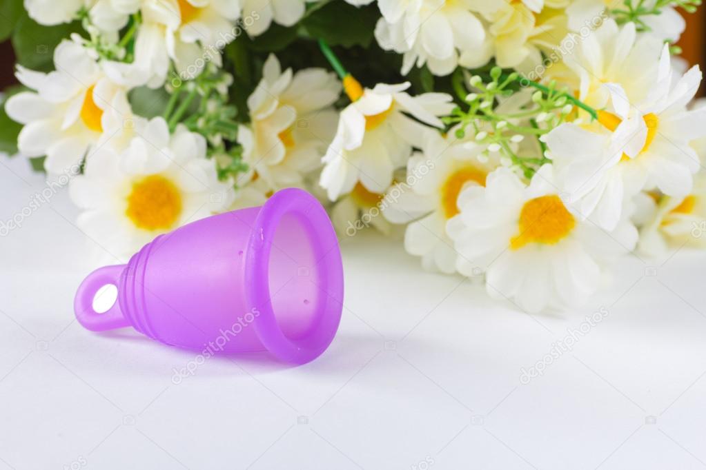 Silicone menstrual cup