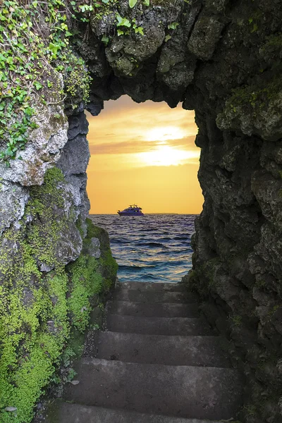 Dörren till havet — Stockfoto