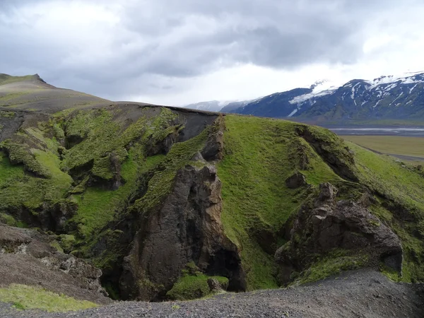 アイスランドの美しい山々 — ストック写真