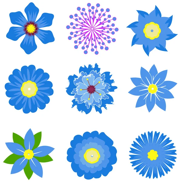 春の花のベクトルイラスト — ストックベクタ