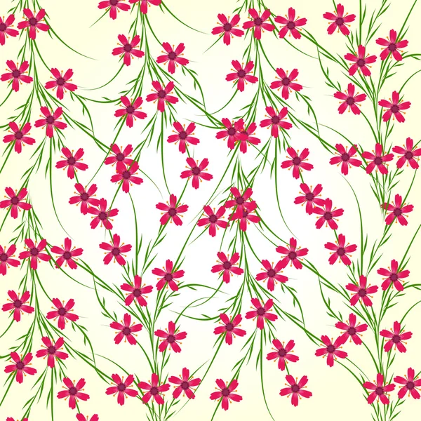 Illustration vectorielle des fleurs printanières — Image vectorielle