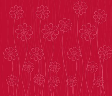 Çiçekli vektör arkaplanı