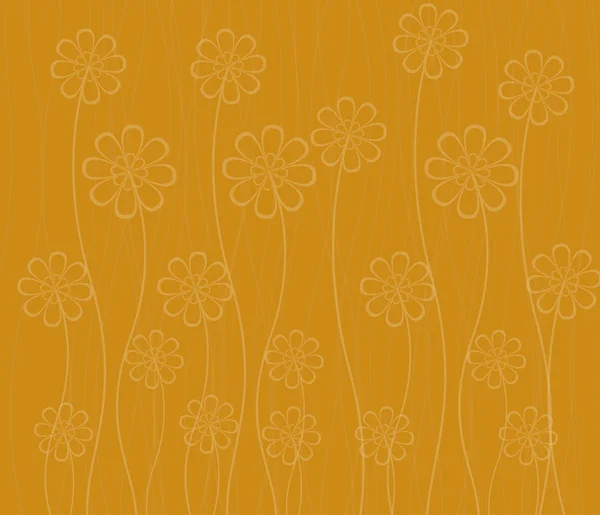 Vector achtergrond met bloemen — Stockvector