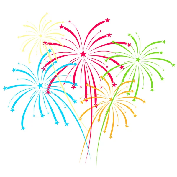 vektör havai fişek arka plan