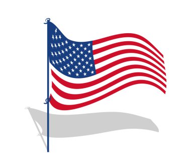 4 Temmuz Amerikan Bağımsızlık günü rozeti