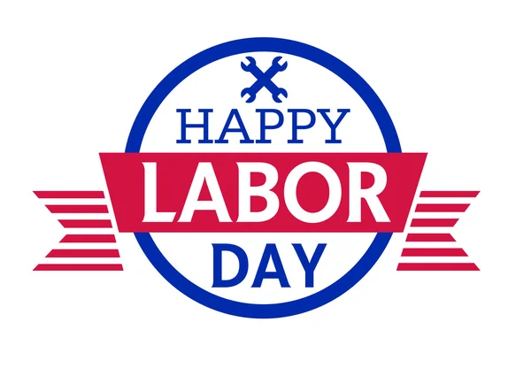 Happy Labor Day — Stock Vector