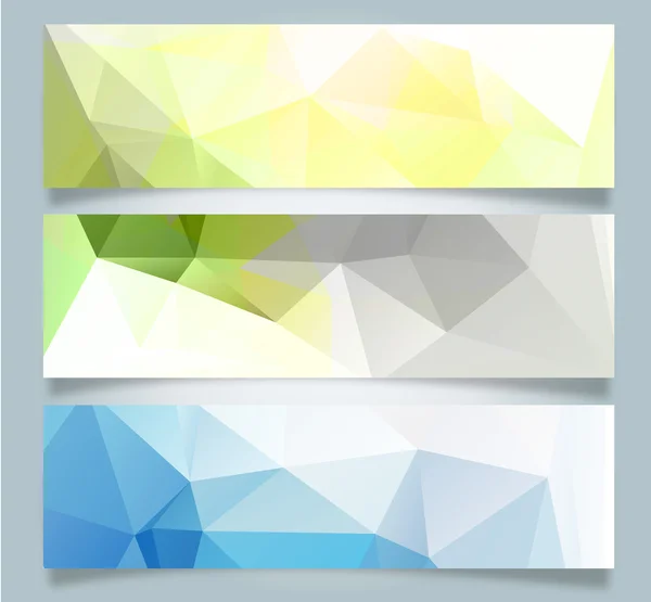 Bonne année 2016 carte de vœux colorée dans le style origami polygonal — Image vectorielle