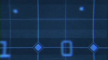 Fütürist tasarım elementleri ile holografik teknoloji arka planı.