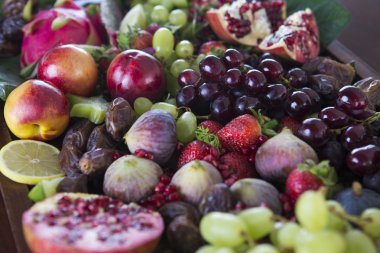 Fruit basket closeup