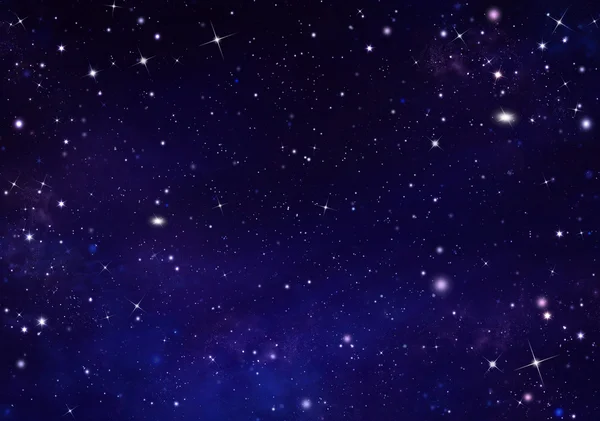 Rymden, stjärnhimmel — Stockfoto