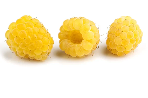 Dojrzałych malin żółty — Zdjęcie stockowe