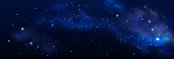 Hintergrund Des Nachthimmels Mit Sternen lizenzfreie Stockfotos