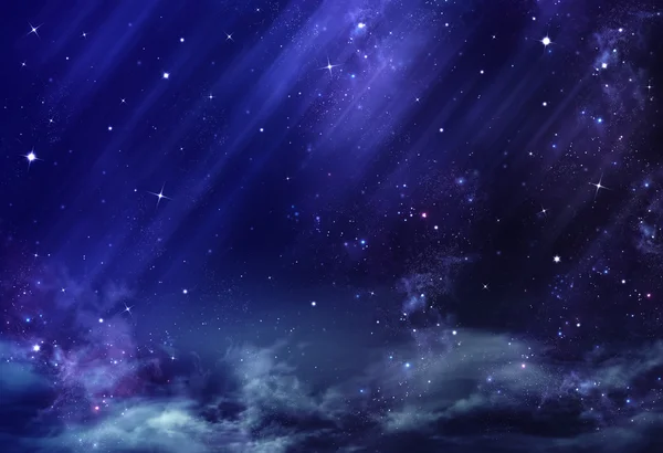 Night sky, background — Stock Photo, Image