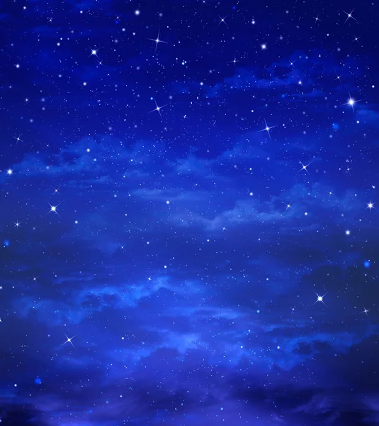Krásné pozadí, noční obloha — Stock fotografie
