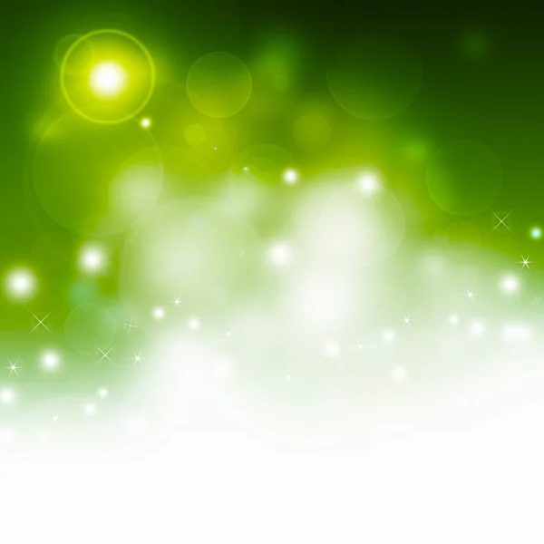 Green Abstract festive illustration — Stockfoto