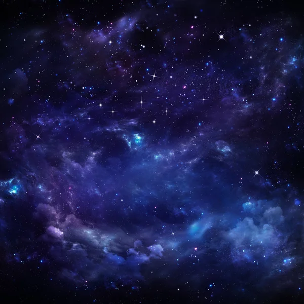 Beautiful starry sky — Stock Photo, Image