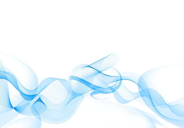 Abstracto, azul, ondas de fondo — Foto de Stock