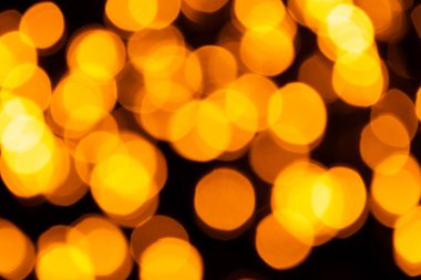 Renkli bulanık parlak dairelere sahip soyut arkaplan.