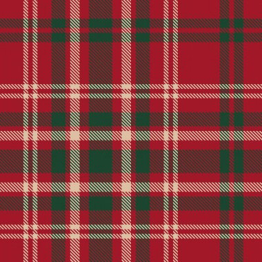 Christmas Glen Ekose desenli moda tekstil ve grafikleri için uygun