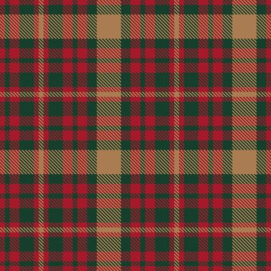 Christmas Glen Ekose desenli moda tekstil ve grafikleri için uygun