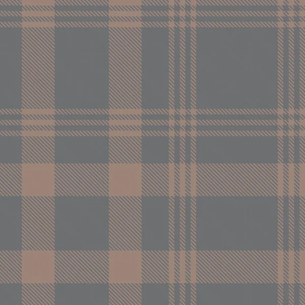 Grey Glen Plaid Textuur Naadloos Patroon Geschikt Voor Mode Textiel — Stockvector