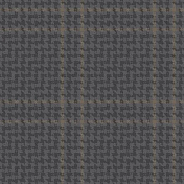 Grigio Glen Plaid Strutturato Modello Senza Cuciture Adatto Tessuti Moda — Vettoriale Stock