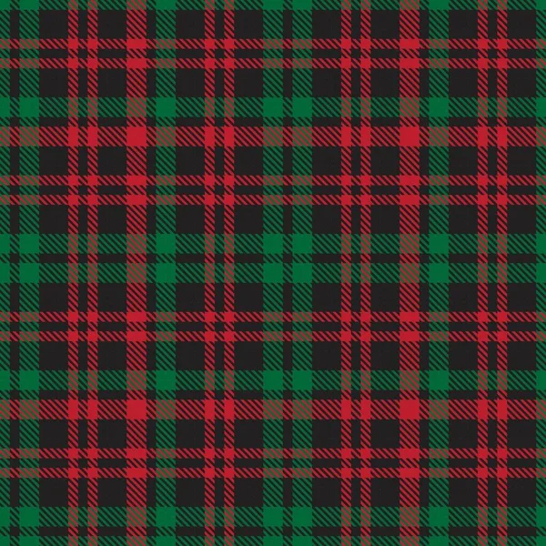 Christmas Glen Plaid Textured Seamless Pattern Suitable Fashion Textiles Graphics — Stock Vector