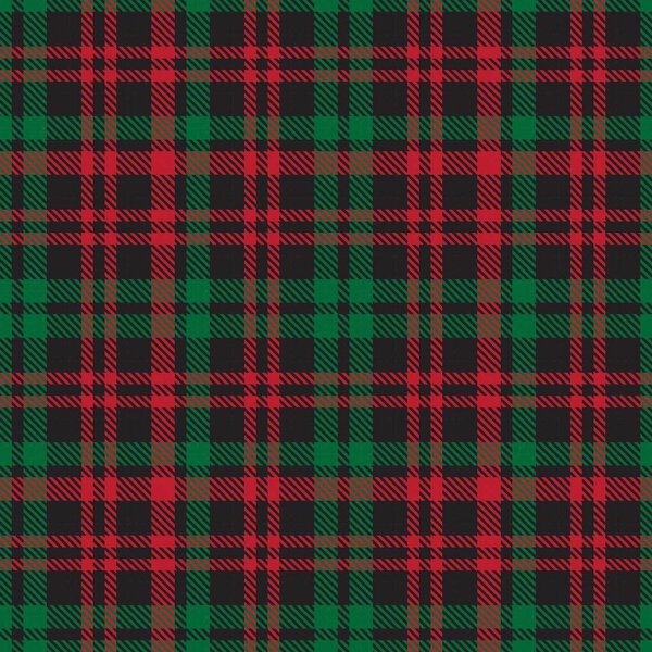 Рождественский Глен Плед текстурированный бесшовный узор подходит для моды текстиля и графики