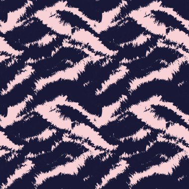Moda baskıları, ev eşyaları, grafikler, arka planlar için pembe fırça desenli kürk deseni tasarımı