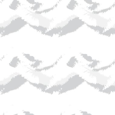Moda baskıları, ev eşyaları, grafikler, arka planlar için beyaz fırça desenli kürk deseni tasarımı