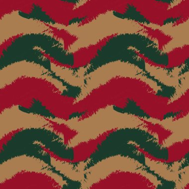 Moda baskıları, ev eşyaları, grafikler, arka planlar için Noel fırçası desenli kürk deseni
