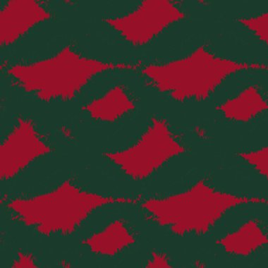 Moda baskıları, ev eşyaları, grafikler, arka planlar için Noel fırçası desenli kürk deseni