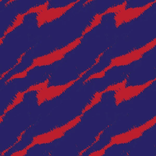 红色海军笔刷毛皮图案设计为时尚印刷品 家居用品 — 图库矢量图片