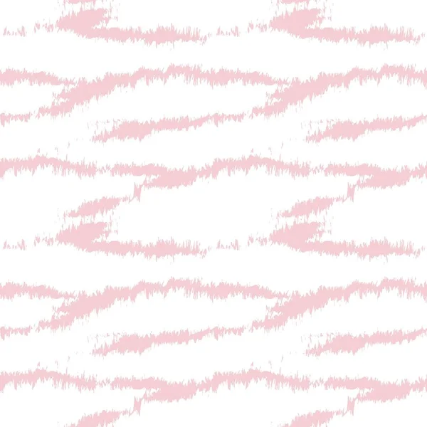 Pink Navy Brush Beroerte Bont Patroon Ontwerp Voor Mode Prints — Stockvector