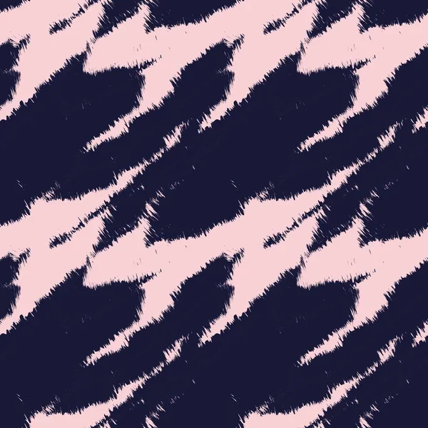 Pink Navy Brush Stroke Päls Mönster Design För Mode Tryck — Stock vektor