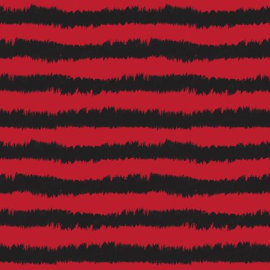 Moda baskıları, ev eşyaları, grafikler, arka planlar için kırmızı fırça desenli kürk deseni tasarımı