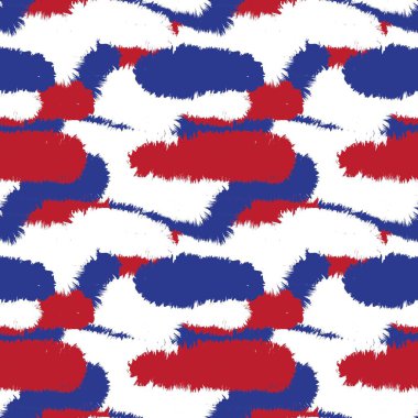 Moda baskıları, ev eşyaları, grafikler, arka planlar için Kızıl Donanma fırça desenli kürk deseni tasarımı