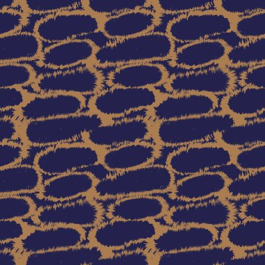 Moda baskıları, ev eşyaları, grafikler, arka planlar için kahverengi fırça desenli kürk deseni tasarımı