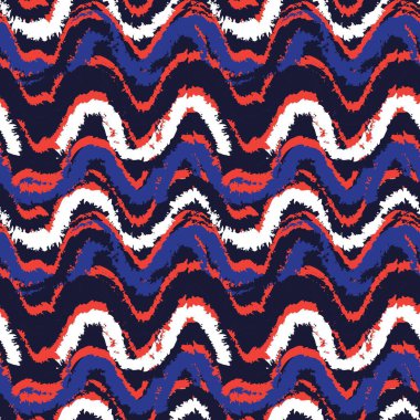 Moda baskıları, ev eşyaları, grafikler, arka planlar için turuncu fırça desenli kürk deseni tasarımı