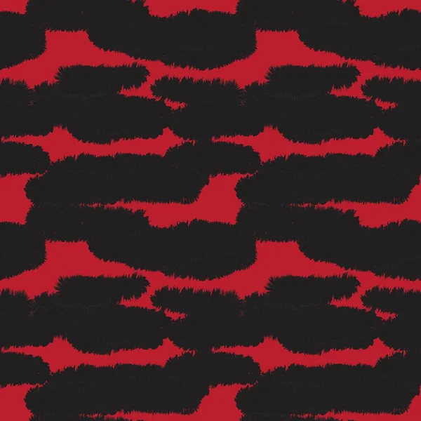 Дизайн Візерунка Червоного Пензля Модних Принтів Посуду Графіки Фону — стоковий вектор