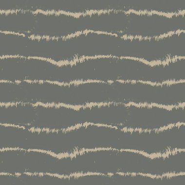 Moda baskıları, ev eşyaları, grafikler, arka planlar için yeşil fırça desenli kürk deseni tasarımı