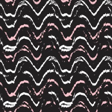 Moda baskıları, ev eşyaları, grafikler, arka planlar için pembe fırça desenli kürk deseni tasarımı