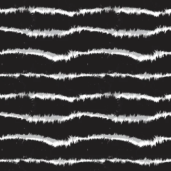 Μαύρο Και Άσπρο Πινέλο Σχέδιο Μοτίβο Γούνα Για Εκτυπώσεις Μόδας — Διανυσματικό Αρχείο