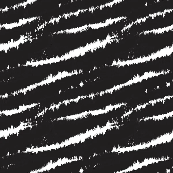 Black White Brush Stroke Fur Pattern Design Fashion Prints Homeware — Stockový vektor