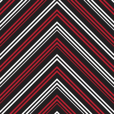 Moda tekstil ve grafikleri için uygun kırmızı Chevron köşegen çizgili dikişsiz arkaplan