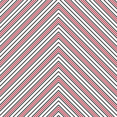 Moda tekstil ve grafikleri için uygun kırmızı Chevron köşegen çizgili dikişsiz arkaplan