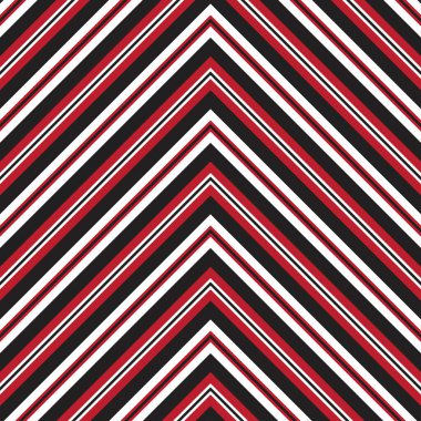 Moda tekstil ve grafikleri için uygun kırmızı Chevron köşegen çizgili dikişsiz arkaplan