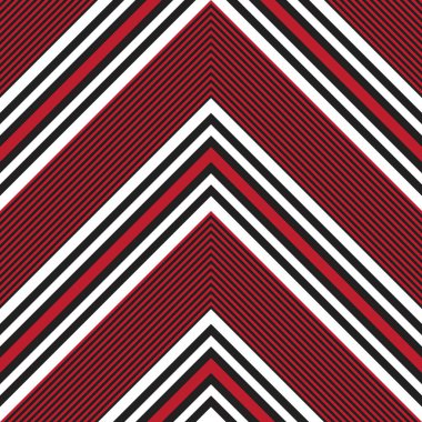 Moda tekstil ve grafikleri için uygun kırmızı Chevron köşegen çizgili dikişsiz arkaplan