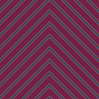 Moda tekstili ve grafikleri için uygun kırmızı ve mavi köşegen çizgili, dikişsiz arkaplan
